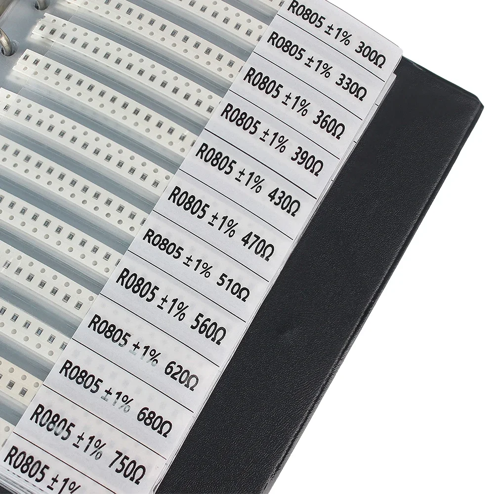 Diy Electronics Book - Zestaw Rezystorów SMD 0805, 4250 sztuk,