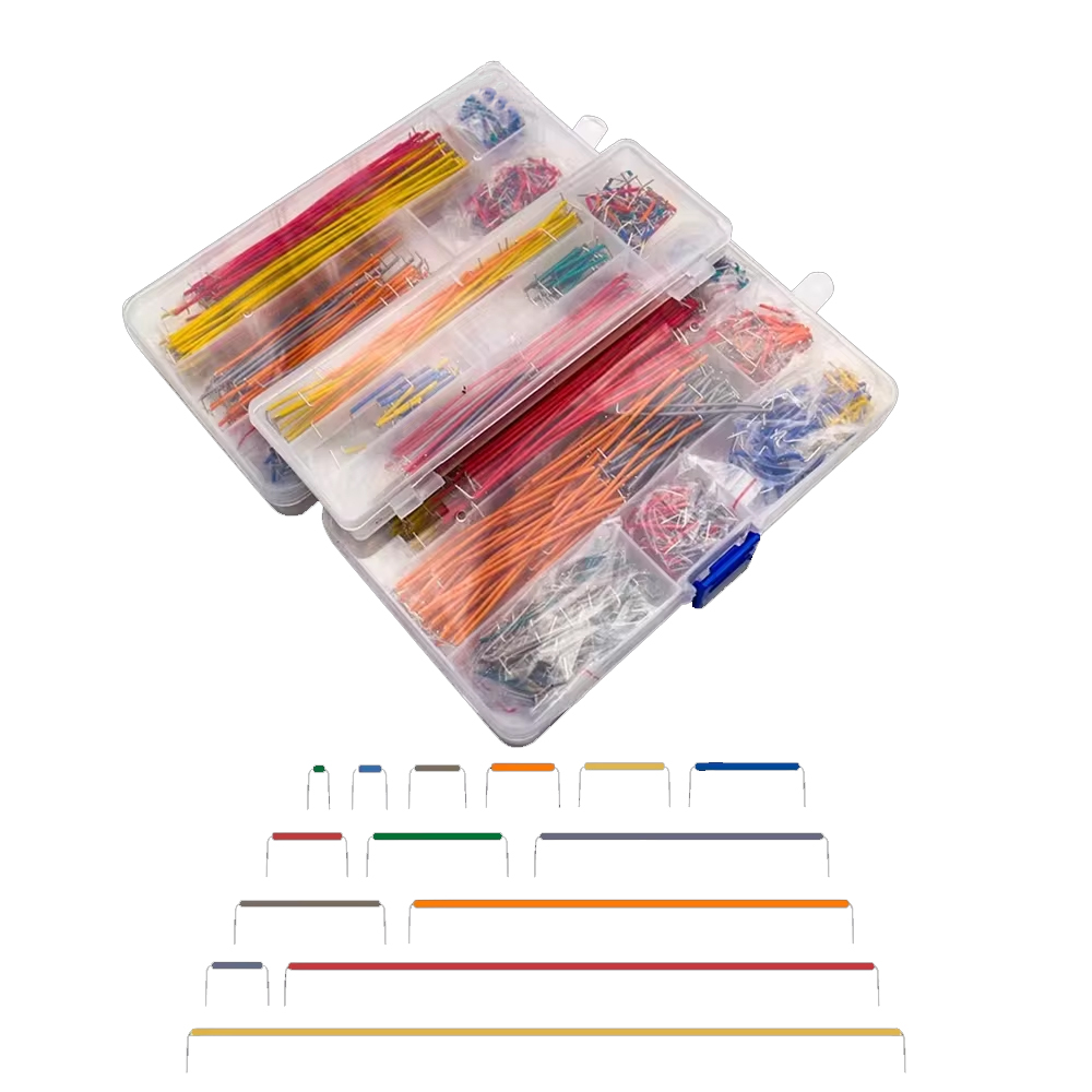 Diy Electronics Breadboard - 140/350/560/840Pcs U Shape Solderless Breadboard Jumper