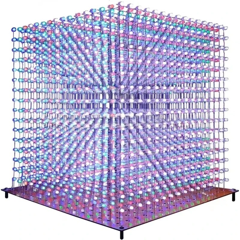 Diy Electronic - 3 Zestaw D16mini Light Cube 16x16x16