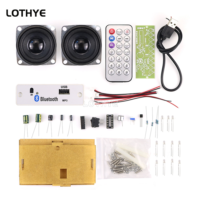 Diy Electronics Hobby - Mini Wzmacniacz Audio Bluetooth 3W*2 Zestaw
