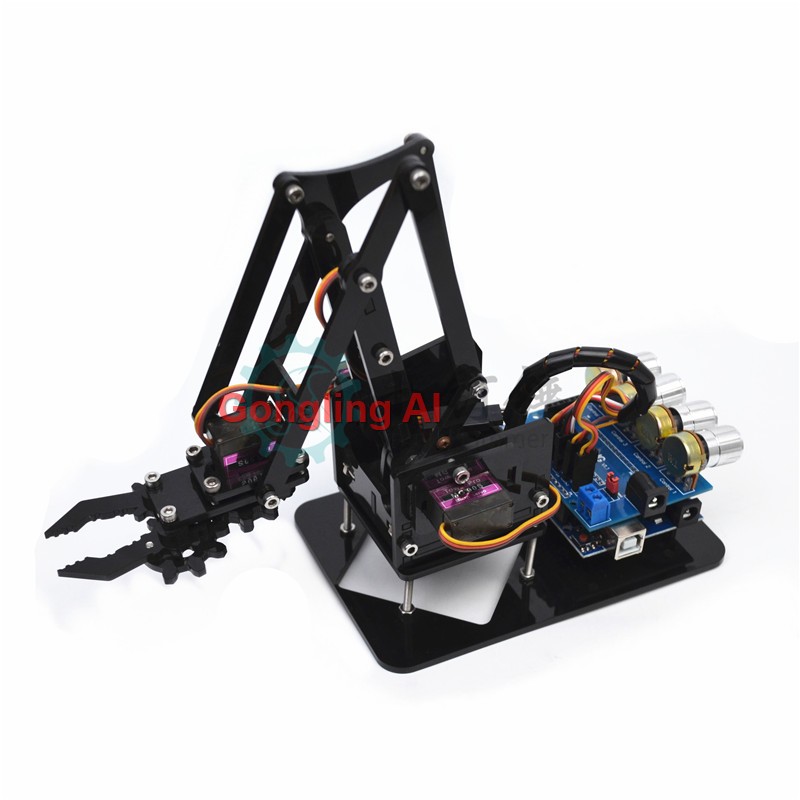 Diy Kit Elektronik - Zestaw mechanizmu ramienia robota STEM 4