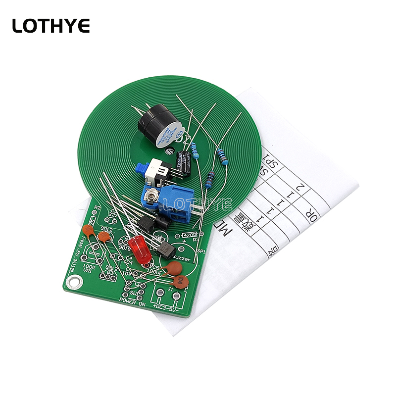 Diy Electronics Hobby - DC 3V-5V zestaw wykrywacza metali DIY