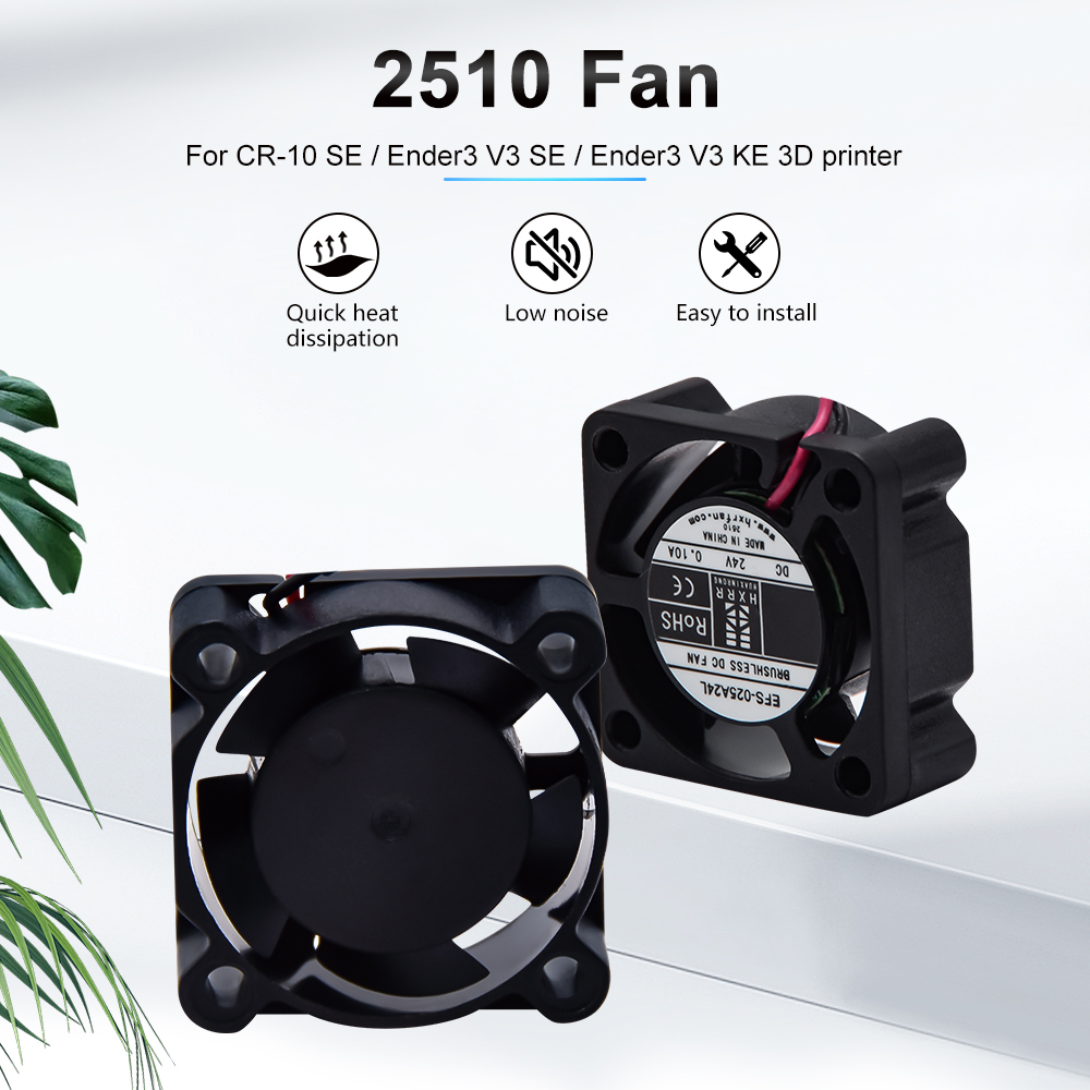 Wentylator z łożyskiem kulkowy – Creality Printer Ender 3 V3 recenzja i cena