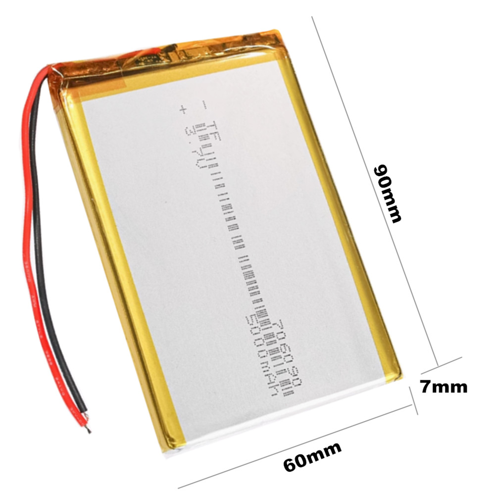 1-10 szt. 3,7 V 5000 mAh 70609 – Diy Electronics Book recenzja i cena