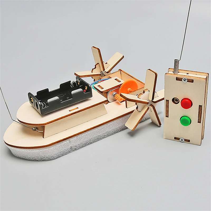 DIY Model łodzi zabawki naukow – Diy Kit Elektronik recenzja i cena