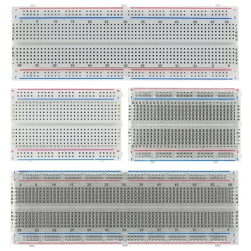400/830 punktów wiązania płytk – Diy Electronics Breadboard recenzja i cena