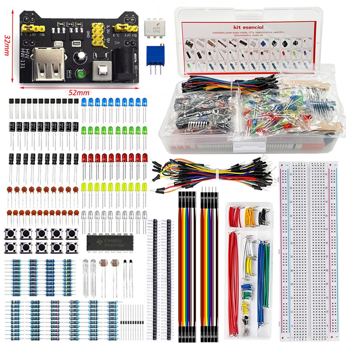 Płytka stykowa 830 punktów, ze – Diy Electronics Breadboard recenzja i cena